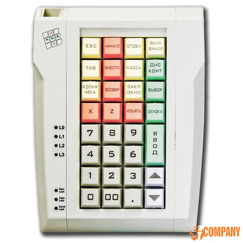 Программируемая POS-клавиатура POSUA LPOS–032