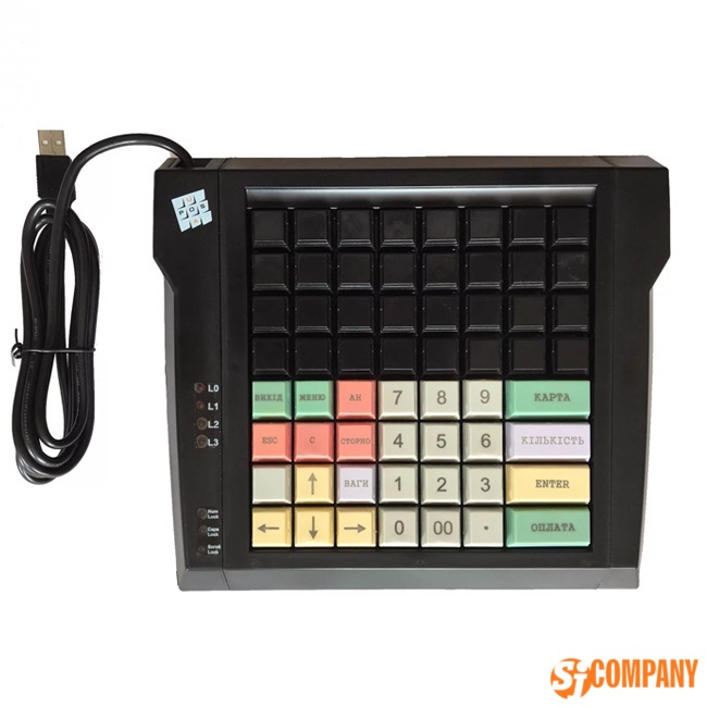 Программируемая POS-клавиатура POSUA LPOS –064P-Mxx