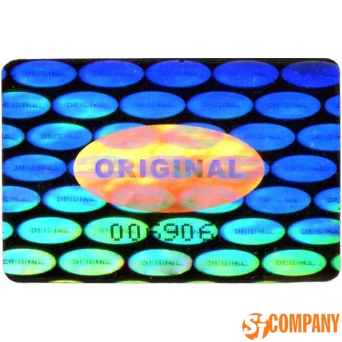 Голографическая Пломба-наклейка «ORIGINAL» 30 x 20 мм