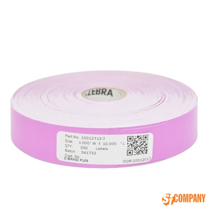 RFID браслет Zebra Z-Band Fun Pink