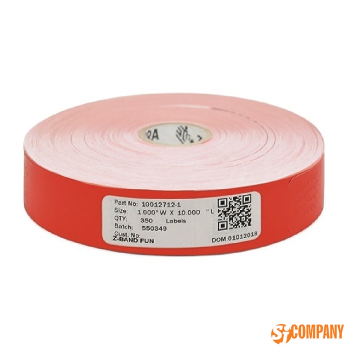 RFID браслет Zebra Z-Band Fun Red