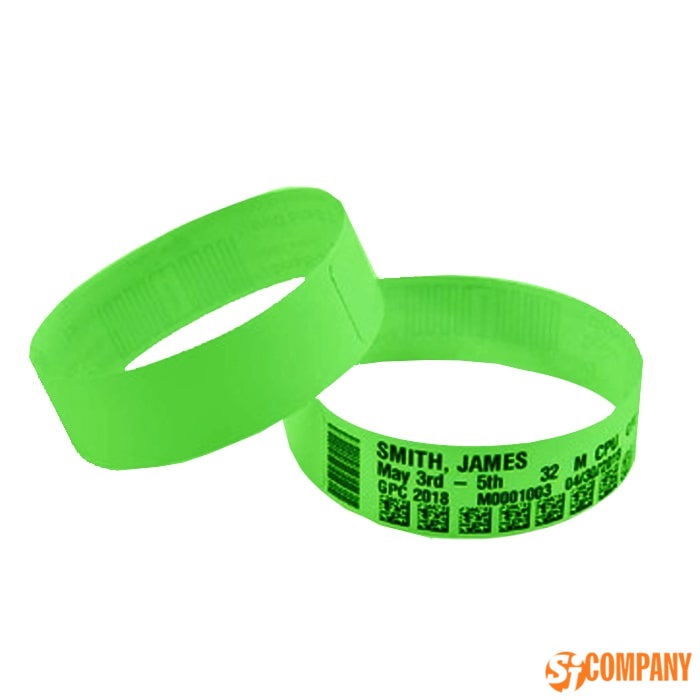 RFID браслет Zebra Z-Band Splash Green