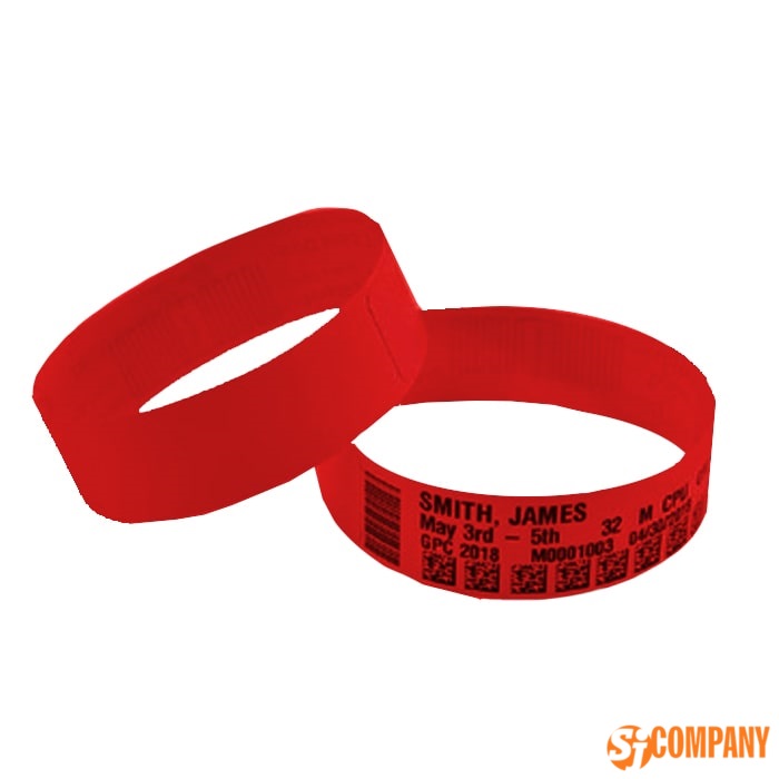 RFID браслет Zebra Z-Band Splash Red