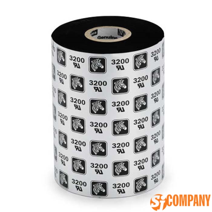 Риббоны для термотрансферного принтера Zebra 3200 Wax/Resin Black 33мм/ 74 м