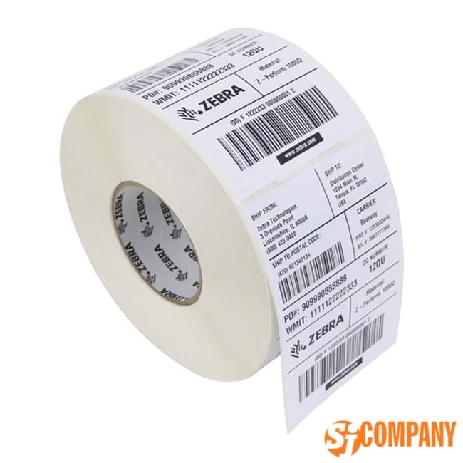 Этикетки ZEBRA 8000T Cryocool 51x25 мм