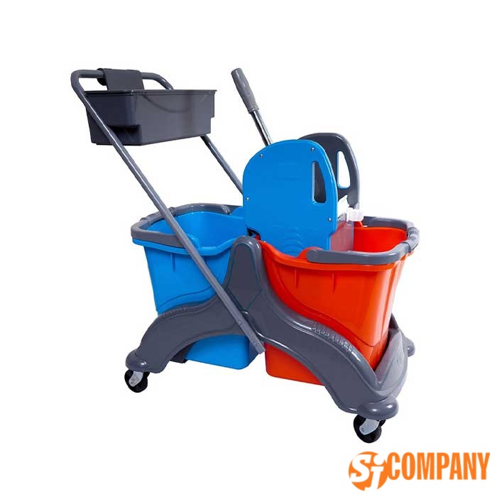 Двухведерная тележка UCTEM-PLAS CK753